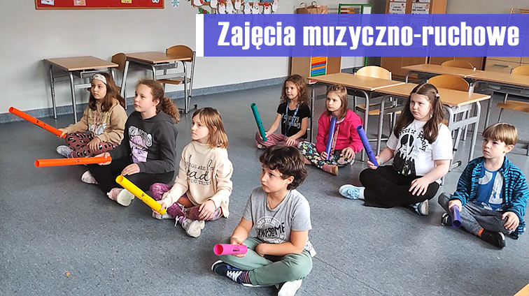 Zajęcia muzyczno-ruchowe - Publiczna Szkoła Podstawowa Leonardo we Wrocławiu